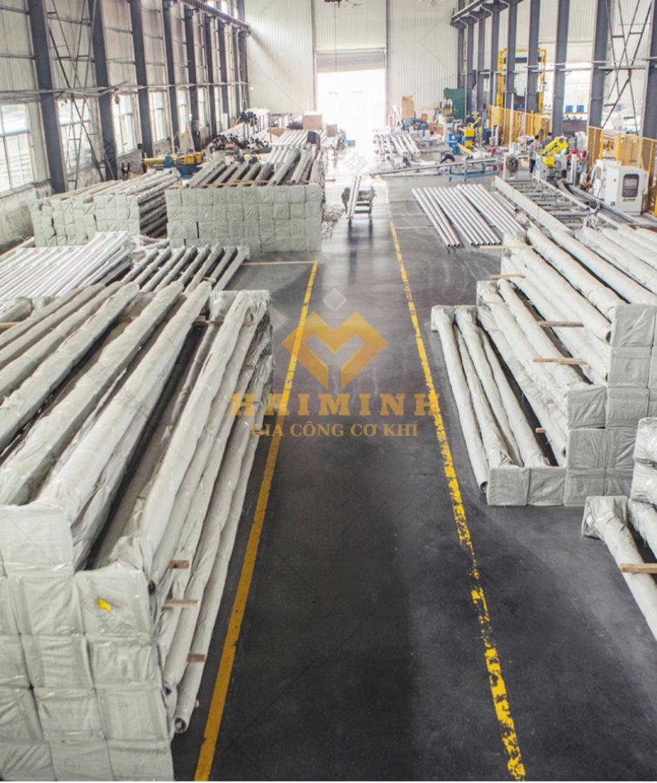 Thông số kỹ thuật cột cờ inox cao 12m