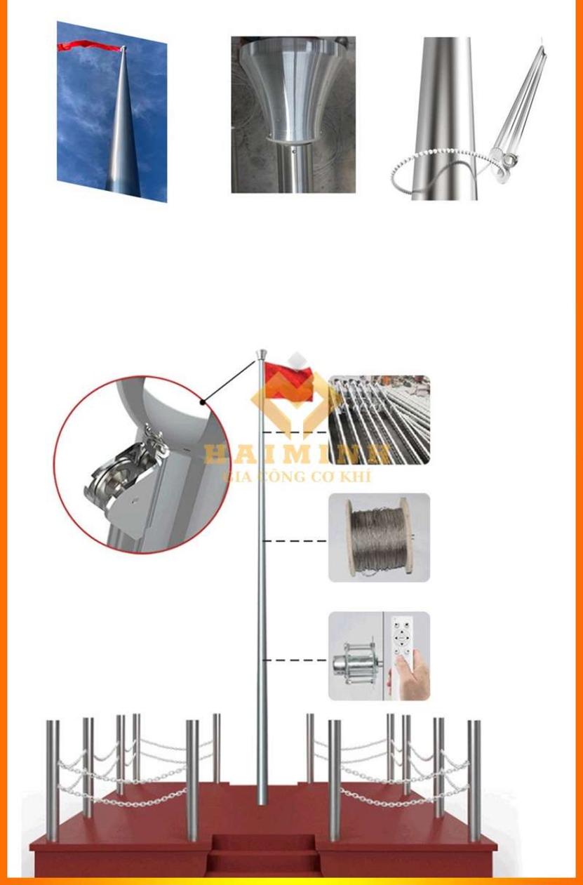 Thiết kế 4 đoạn ống côn tăng tính ổn định và chịu lực
